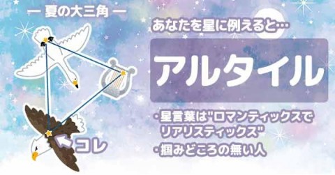 あなたを星に例えると