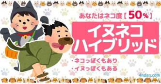あなたのイヌ度ネコ度