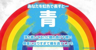 あなたを虹色で表すと
