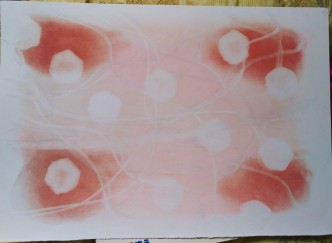 パステルイメージアート【乱れる】